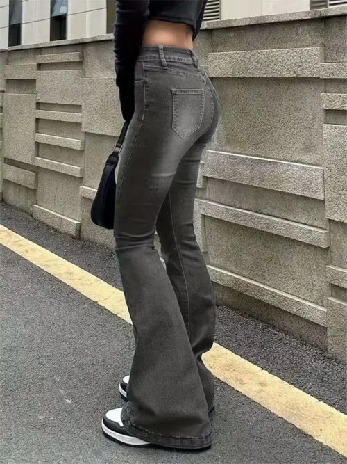 Flared Bottom Jeans 2