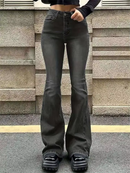 Flared Bottom Jeans 4