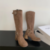 Knee High Leather Boots